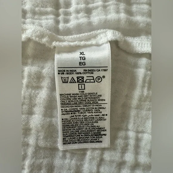 Old Navy White Textured Camisole Top~XL - Picture 4 of 6